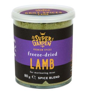 Freeze dried (lyophilized) spice blend for lamb