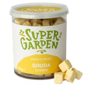 Freeze dried (lyophilized) gouda cheese