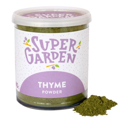 Freeze dried (lyophilized) thyme powder